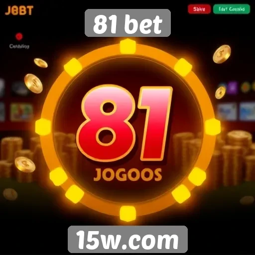 Análise da interface do site de jogos 81 bet